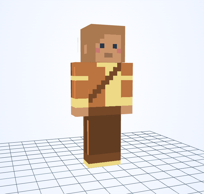 琥珀色の吟遊詩人 — Minecraftスキン
