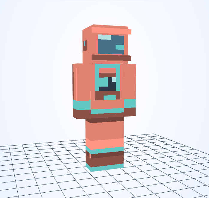 サンゴの潜水士 — Minecraftスキン