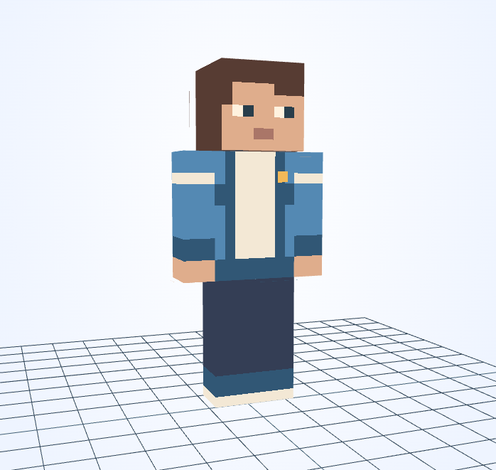 Estilo vaquero — skin de Minecraft