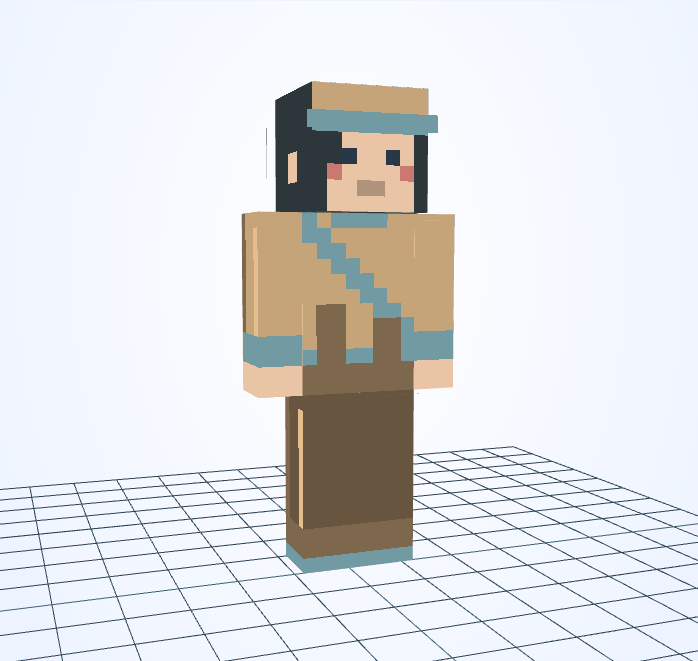 Guía del desierto — skin de Minecraft
