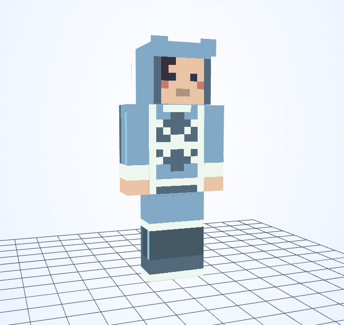 Frost Scholar — Minecraft skin