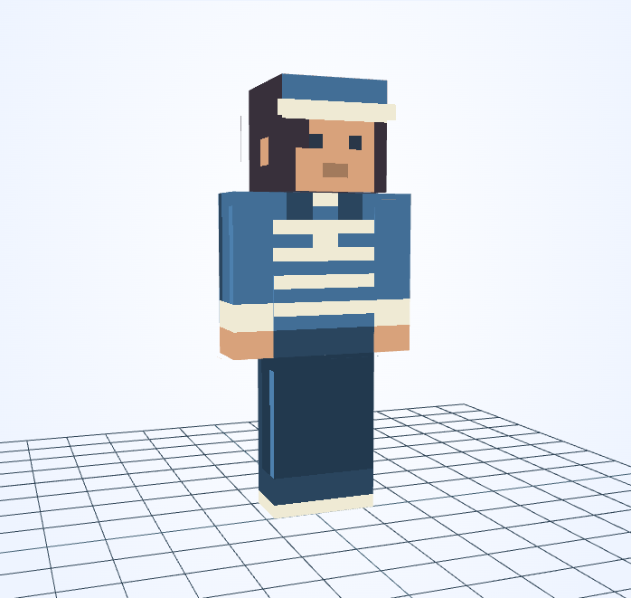 小さな港の船乗り — Minecraftスキン