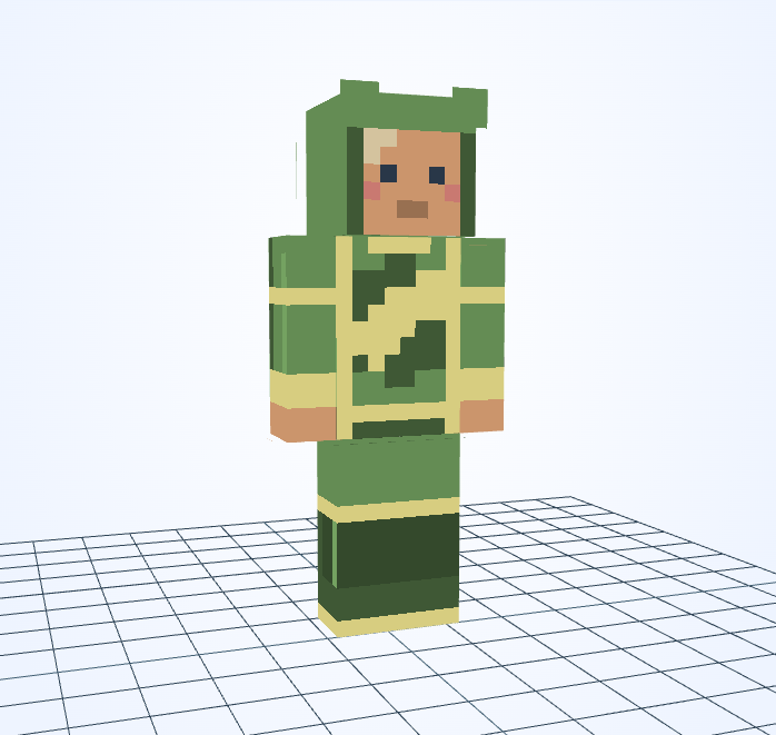 葉のドルイド — Minecraftスキン