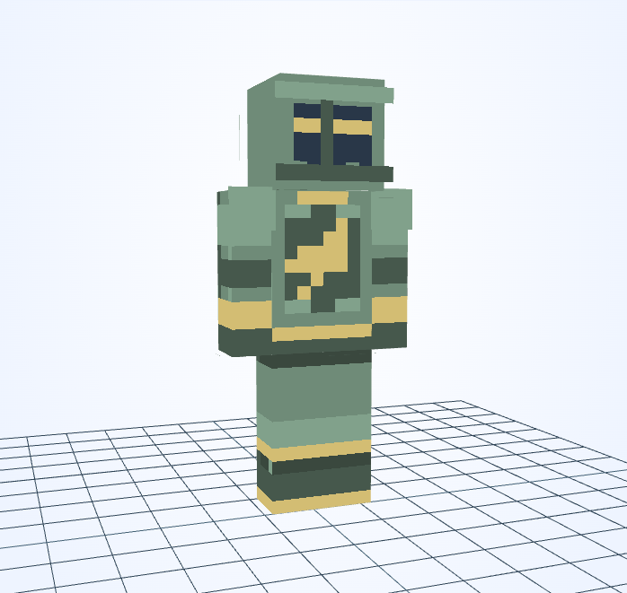 苔壁の守り人 — Minecraftスキン
