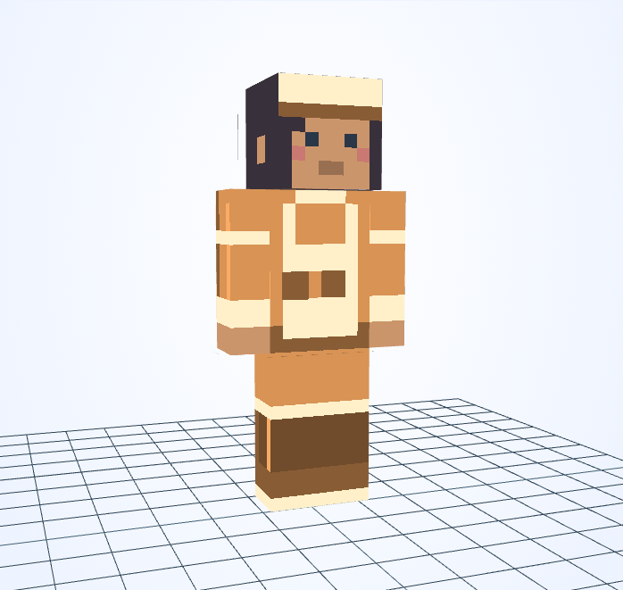 Panadero del alba — skin de Minecraft