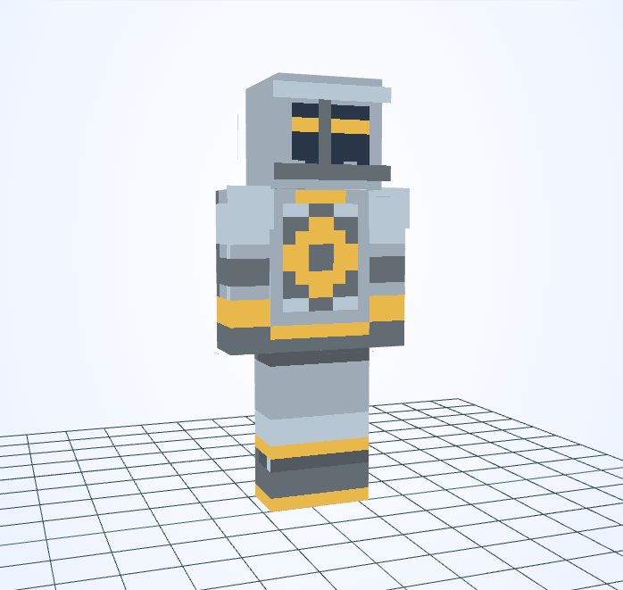 Caballero del alba — skin de Minecraft
